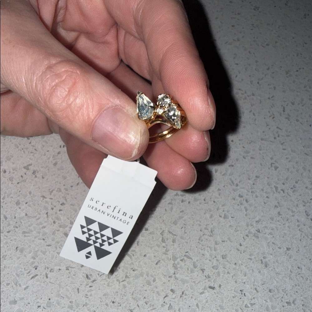 Serafina Gold and Silver Women's Ring